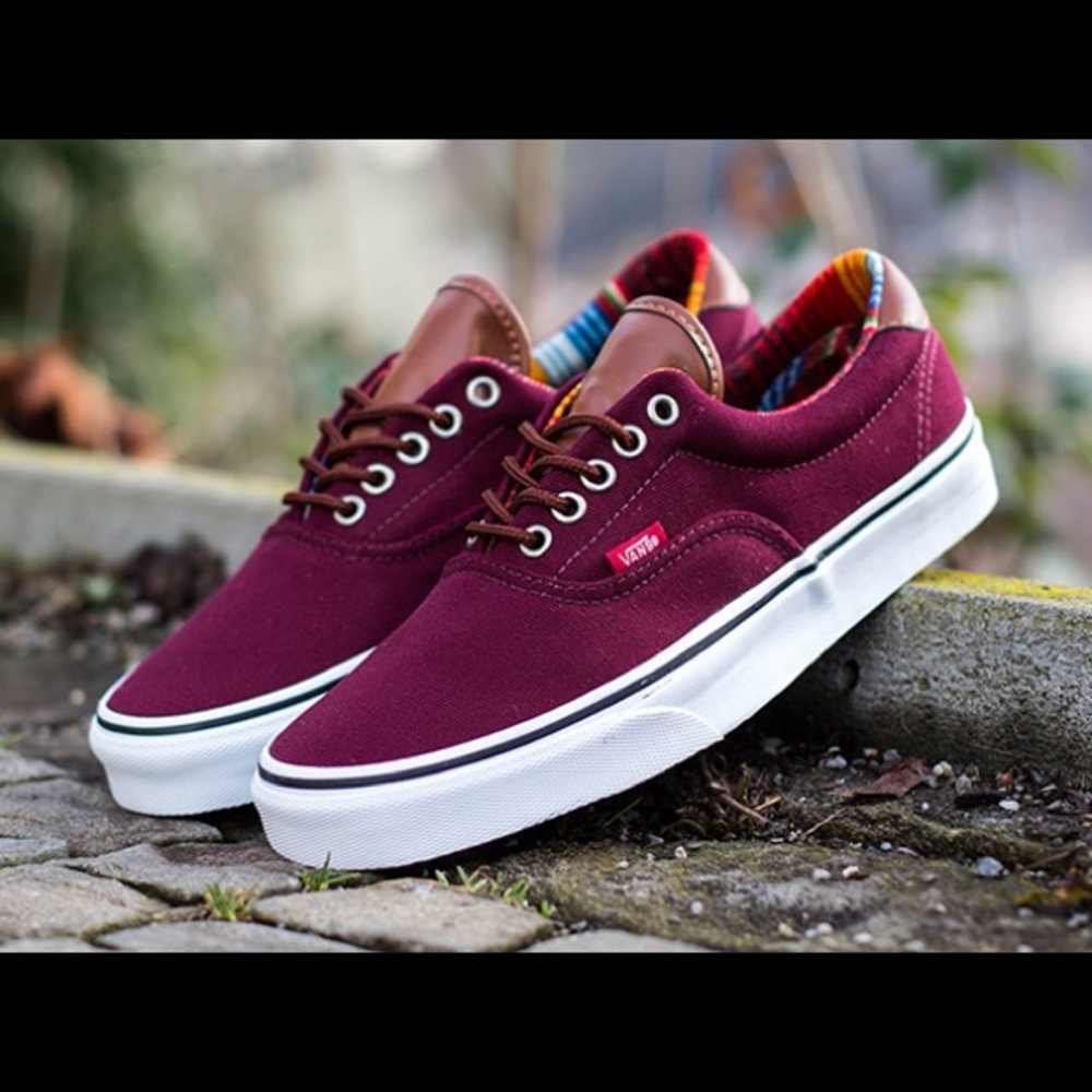Vans Era 59 Port Royale Rainbow Stripe Skate Shoes